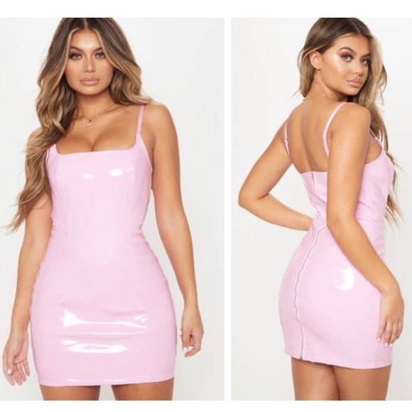 Baby Pink Bodycon dress PrettyLittleThing - Picture 2 of 4
